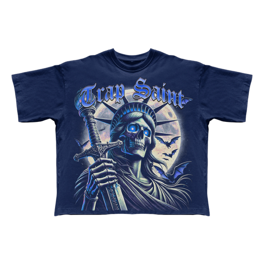 NY Navy Liberty tee